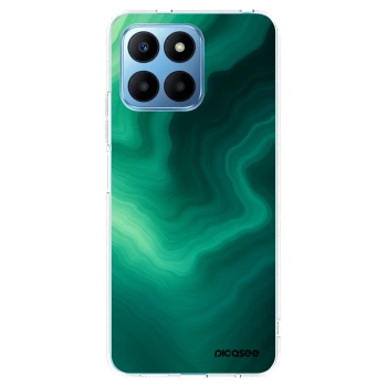 Picasee silikonska prozirna maskica za Honor 70 Lite - Malachite