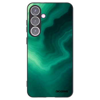 Picasee crna silikonska maskica za Samsung Galaxy S24+ S926B 5G - Malachite