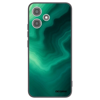 Picasee crna silikonska maskica za Xiaomi Redmi 12 5G - Malachite