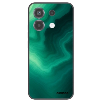 Picasee crna silikonska maskica za Xiaomi Poco X6 - Malachite