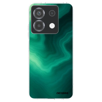 Picasee silikonska prozirna maskica za Xiaomi Poco X6 - Malachite