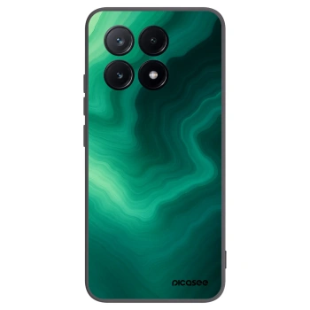Picasee crna silikonska maskica za Xiaomi Poco X6 Pro - Malachite