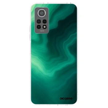 Picasee silikonska prozirna maskica za Xiaomi Redmi Note 12 Pro 4G - Malachite