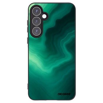 Picasee crna silikonska maskica za Samsung Galaxy A55 5G A556B - Malachite