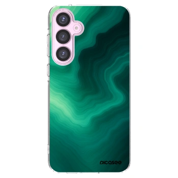 Picasee silikonska prozirna maskica za Samsung Galaxy A55 5G A556B - Malachite