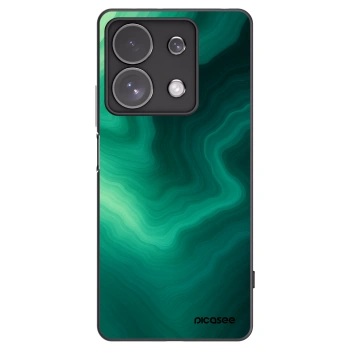 Picasee crna silikonska maskica za Xiaomi Redmi Note 13 Pro 4G - Malachite