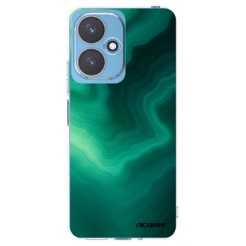 Picasee silikonska prozirna maskica za Xiaomi Redmi 13C 5G - Malachite