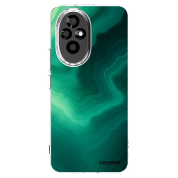Picasee silikonska prozirna maskica za Honor 200 Pro 5G - Malachite