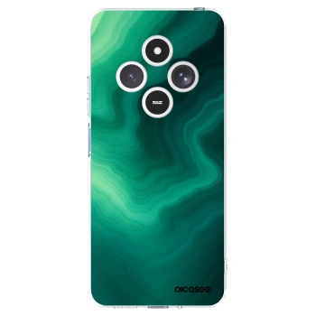 Picasee silikonska prozirna maskica za Xiaomi Redmi 14C - Malachite