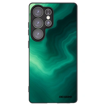 Picasee crna silikonska maskica za Samsung Galaxy S25 Ultra 5G - Malachite