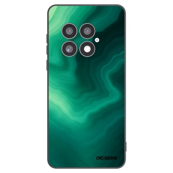Picasee crna silikonska maskica za OnePlus 13 5G - Malachite