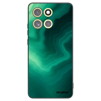 Picasee crna silikonska maskica za Motorola Moto G86 5G - Malachite