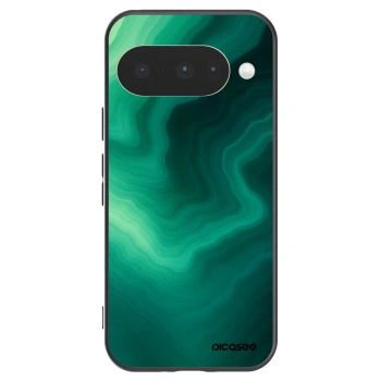 Picasee crna silikonska maskica za Google Pixel 10 - Malachite