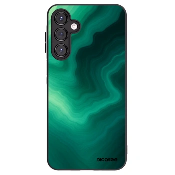 Picasee crna silikonska maskica za Samsung Galaxy A16 4G - Malachite