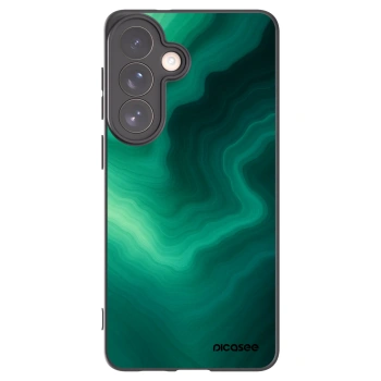 Picasee crna silikonska maskica za Samsung Galaxy S26+ - Malachite