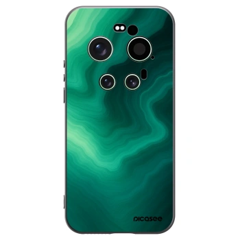 Picasee crna silikonska maskica za Xiaomi 17 Ultra - Malachite
