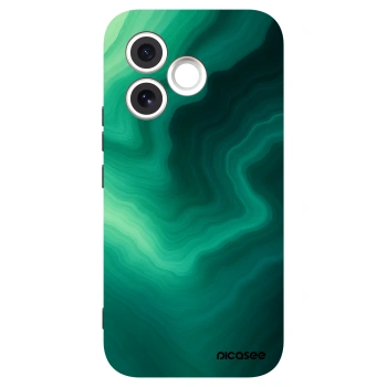 Picasee crna silikonska maskica za Honor 600 Lite - Malachite