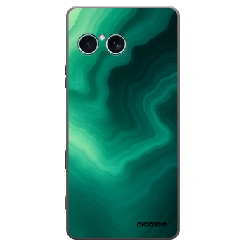 Picasee crna silikonska maskica za Sony Xperia 10 VII - Malachite