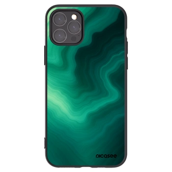Picasee crna silikonska maskica za Apple iPhone 11 Pro - Malachite