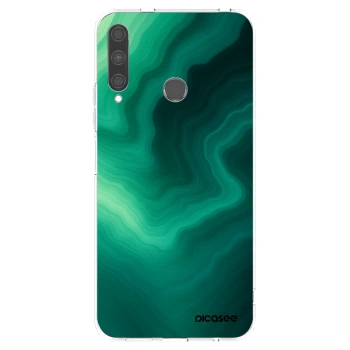 Picasee silikonska prozirna maskica za Huawei P40 Lite E - Malachite