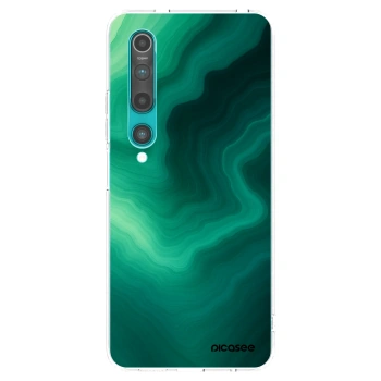 Picasee silikonska prozirna maskica za Xiaomi Mi 10 - Malachite