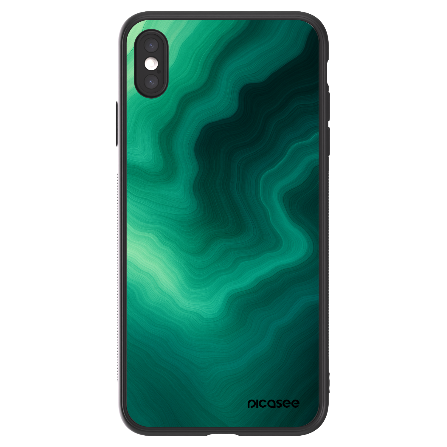 Picasee ULTIMATE CASE za Apple iPhone XS Max - Malachite