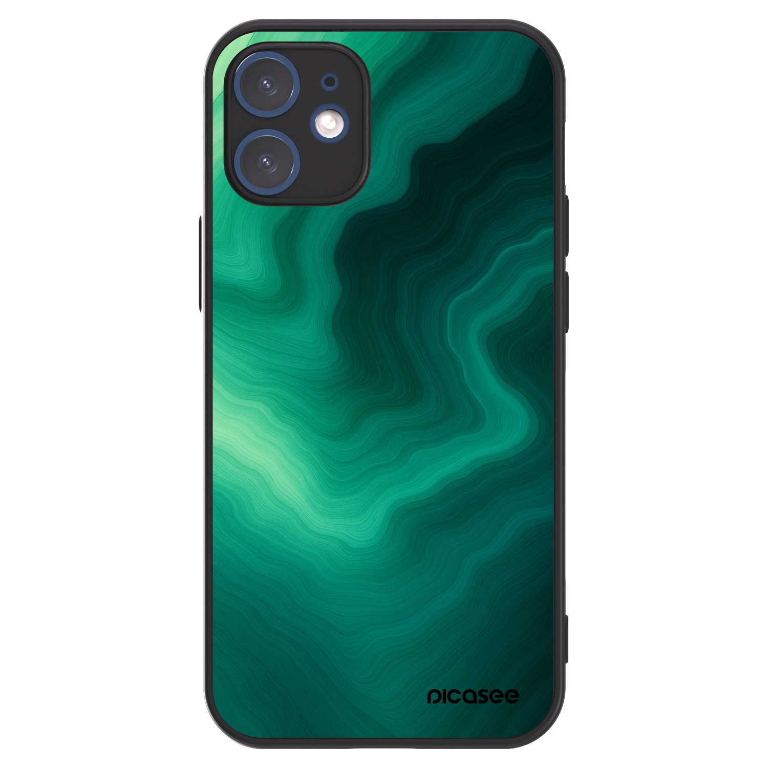 Picasee ULTIMATE CASE MagSafe za Apple iPhone 12 mini - Malachite