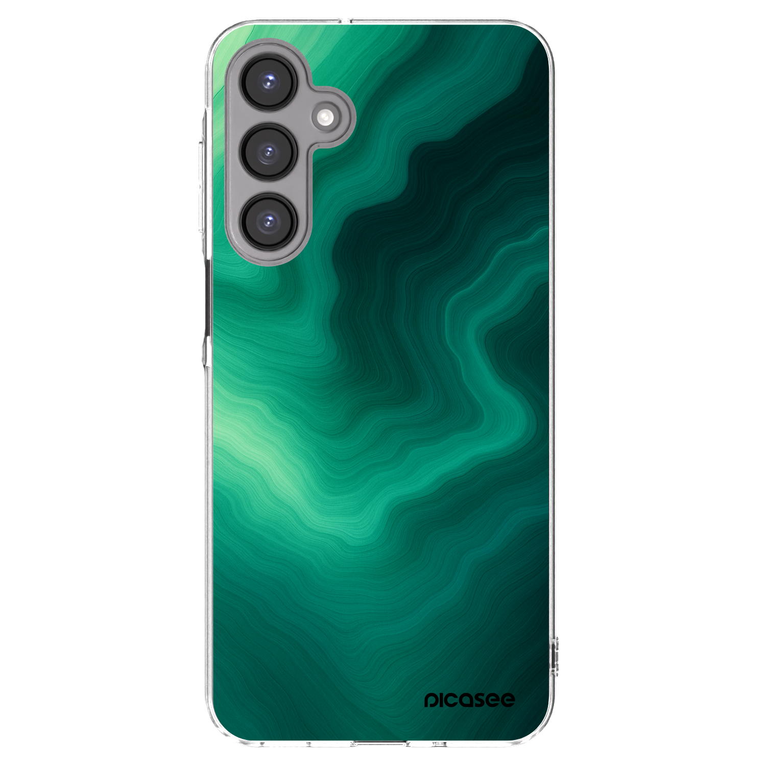 Picasee silikonska prozirna maskica za Samsung Galaxy A16 5G - Malachite