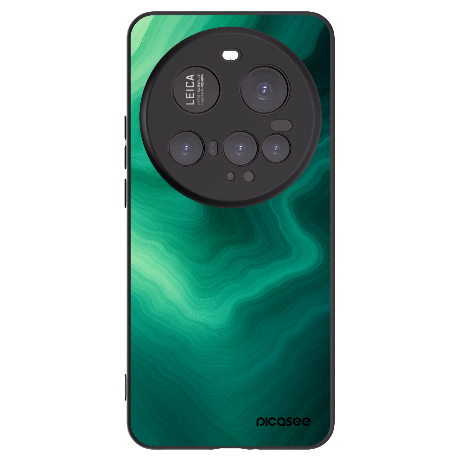 Picasee crna silikonska maskica za Xiaomi 15 Ultra - Malachite