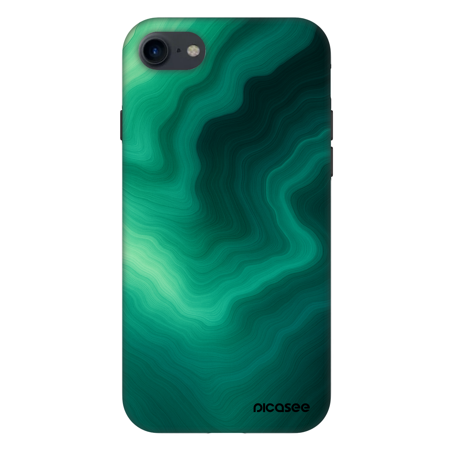 Picasee Fashion Case za Apple iPhone SE 2022 - Malachite
