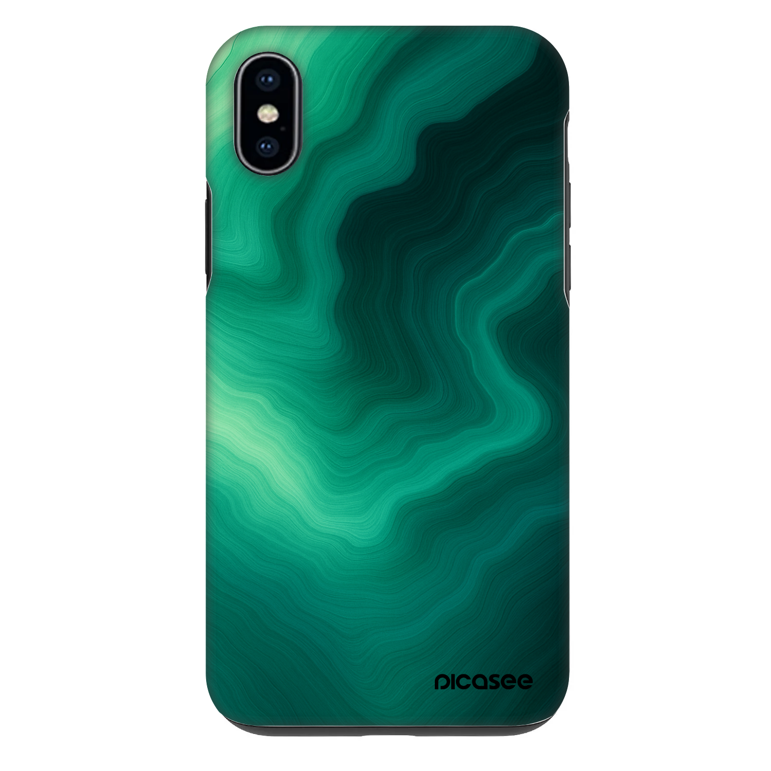 Picasee Fashion Case za Apple iPhone XS Max - Malachite