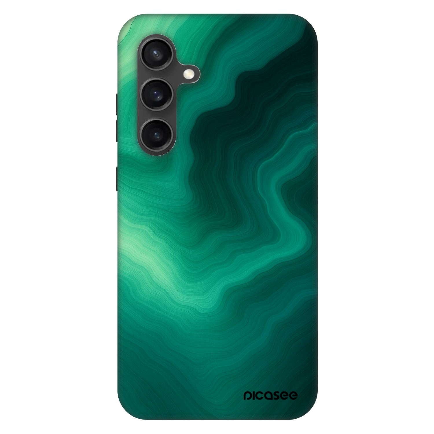 Picasee Fashion Case za Samsung Galaxy S24 FE S721B - Malachite