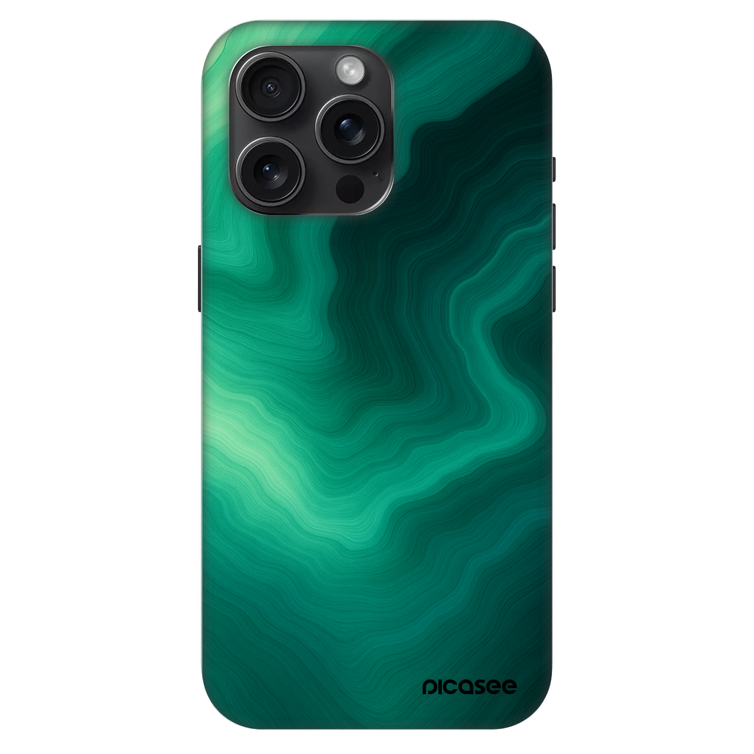 Picasee Fashion Case MagSafe za Apple iPhone 15 Pro Max - Malachite