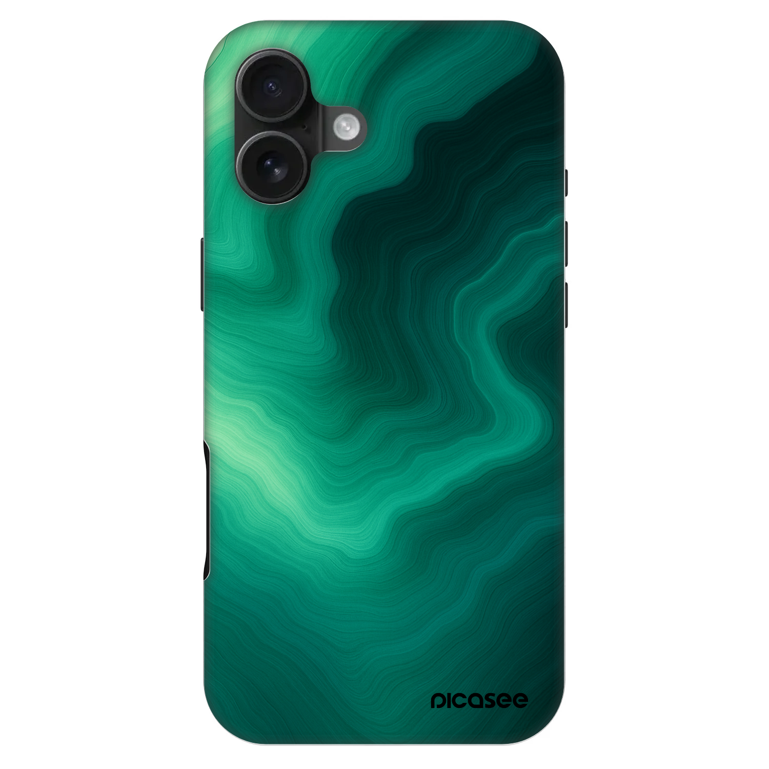Picasee Fashion Case MagSafe za Apple iPhone 16 Plus - Malachite