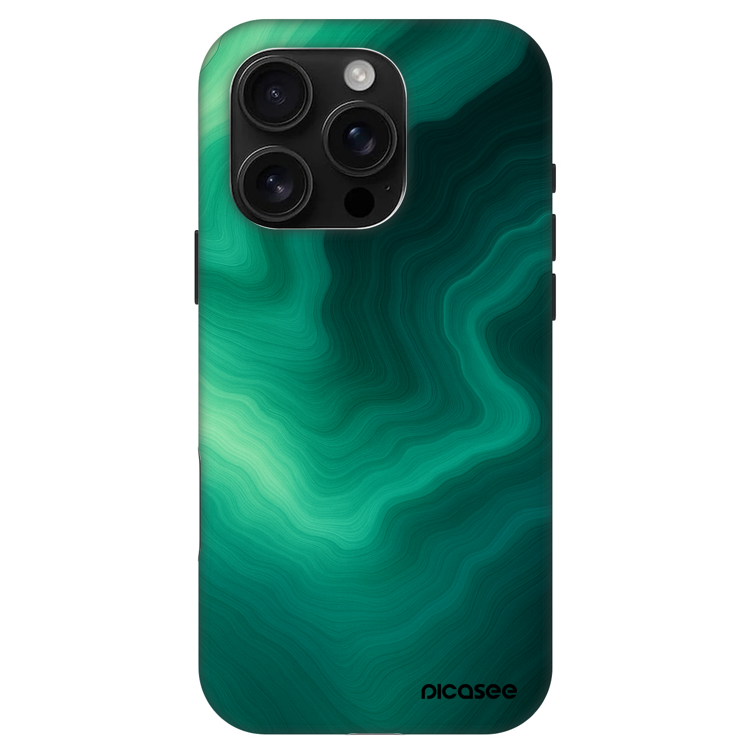 Picasee Fashion Case MagSafe za Apple iPhone 16 Pro - Malachite