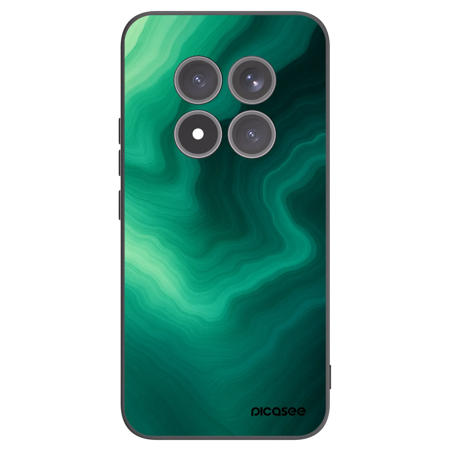 Picasee crna silikonska maskica za Xiaomi Redmi Note 15 Pro+ - Malachite