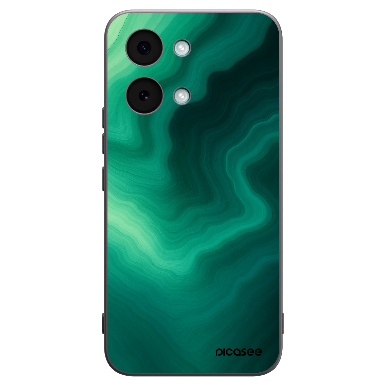 Picasee crna silikonska maskica za Xiaomi Poco X8 Pro Max - Malachite