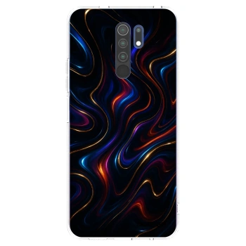 Picasee silikonska prozirna maskica za Xiaomi Redmi 9 - Noir