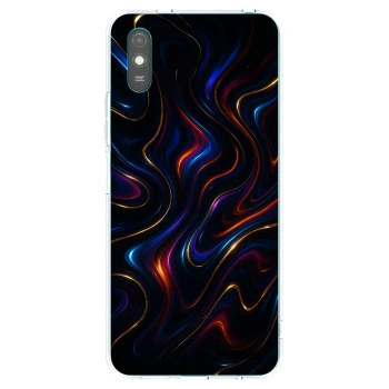 Picasee silikonska prozirna maskica za Xiaomi Redmi 9A - Noir