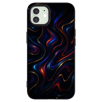 Picasee crna silikonska maskica za Apple iPhone 12 - Noir