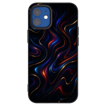 Picasee crna silikonska maskica za Apple iPhone 12 mini - Noir