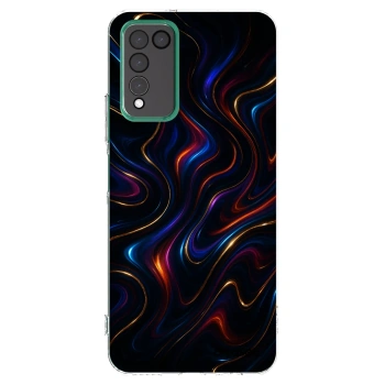 Picasee silikonska prozirna maskica za Honor 10X Lite - Noir