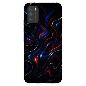 Picasee silikonska prozirna maskica za Xiaomi Poco M3 - Noir