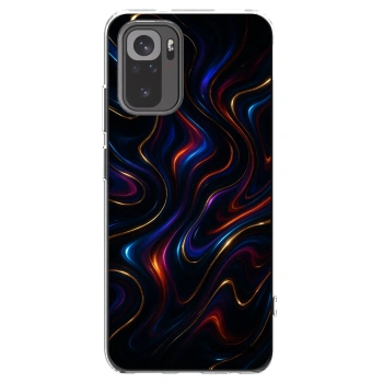 Picasee silikonska prozirna maskica za Xiaomi Redmi Note 10 - Noir