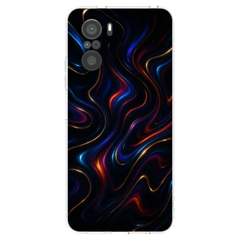Picasee silikonska prozirna maskica za Xiaomi Poco F3 - Noir