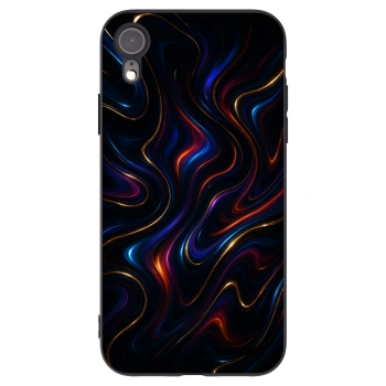 Picasee crna silikonska maskica za Apple iPhone XR - Noir
