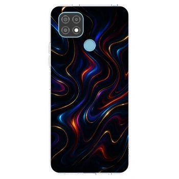 Picasee silikonska prozirna maskica za Realme C21 - Noir