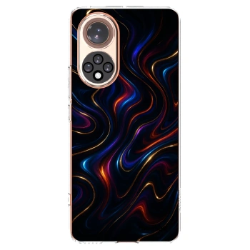 Picasee silikonska prozirna maskica za Honor 50 5G - Noir