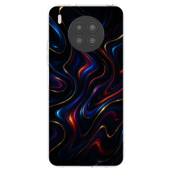 Picasee silikonska prozirna maskica za Huawei Nova 8i - Noir