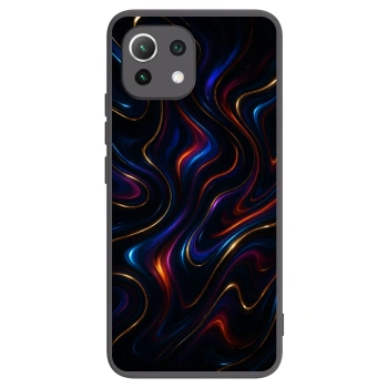 Picasee crna silikonska maskica za Xiaomi 11 Lite 5G NE - Noir